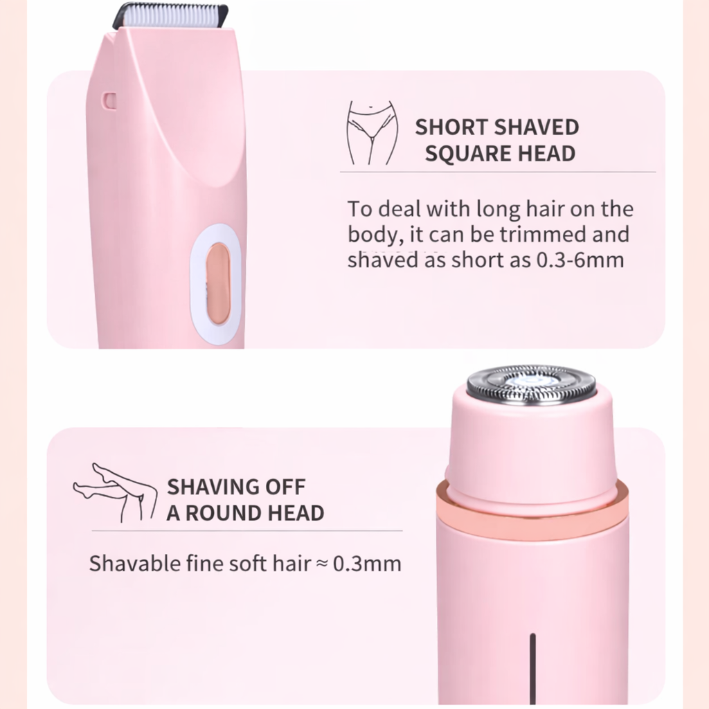 SilkAura Bikini Trimmer - Gentle Precision for Smooth, Irritation-Free Skin